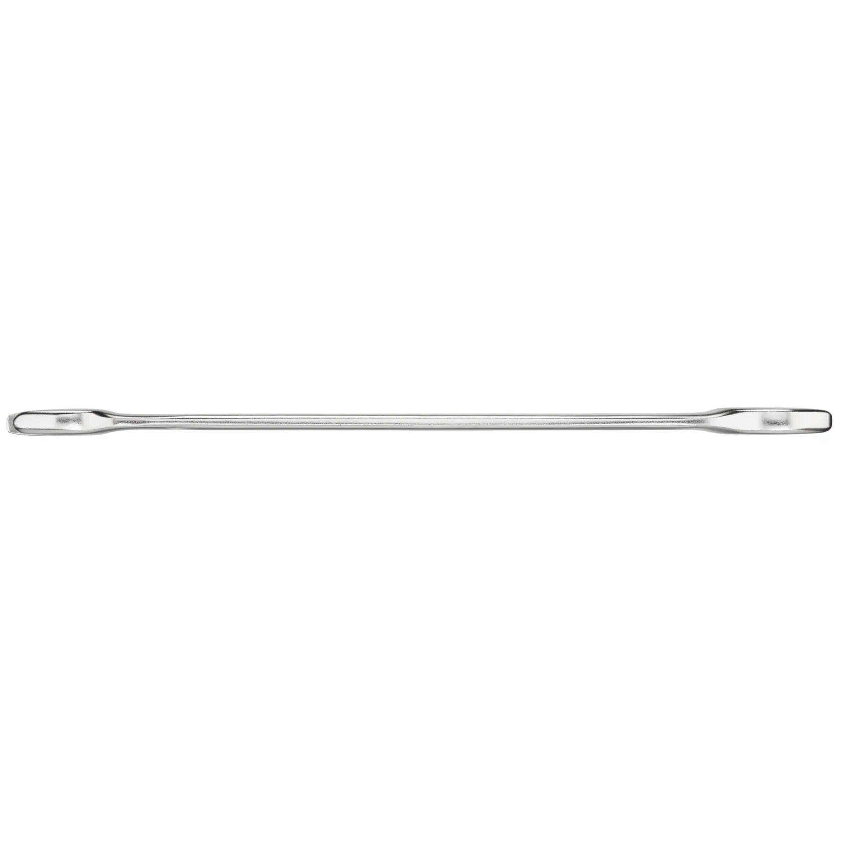 Piede di porco piatto doppio STANLEY FMMT13066-0, metallo argentato, vista laterale su sfondo bianco.