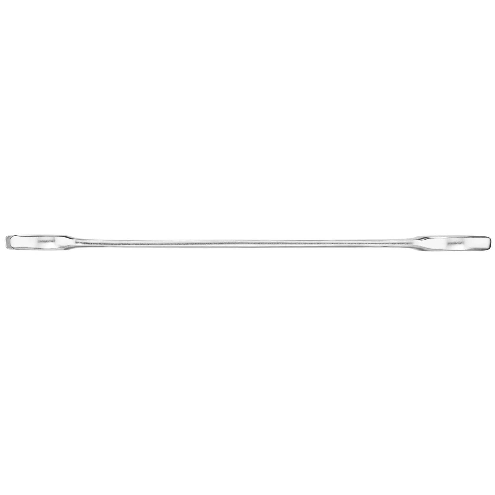 Chiave a doppia bocca STANLEY FMMT13067-0, finitura cromata, vista dritta su sfondo bianco.