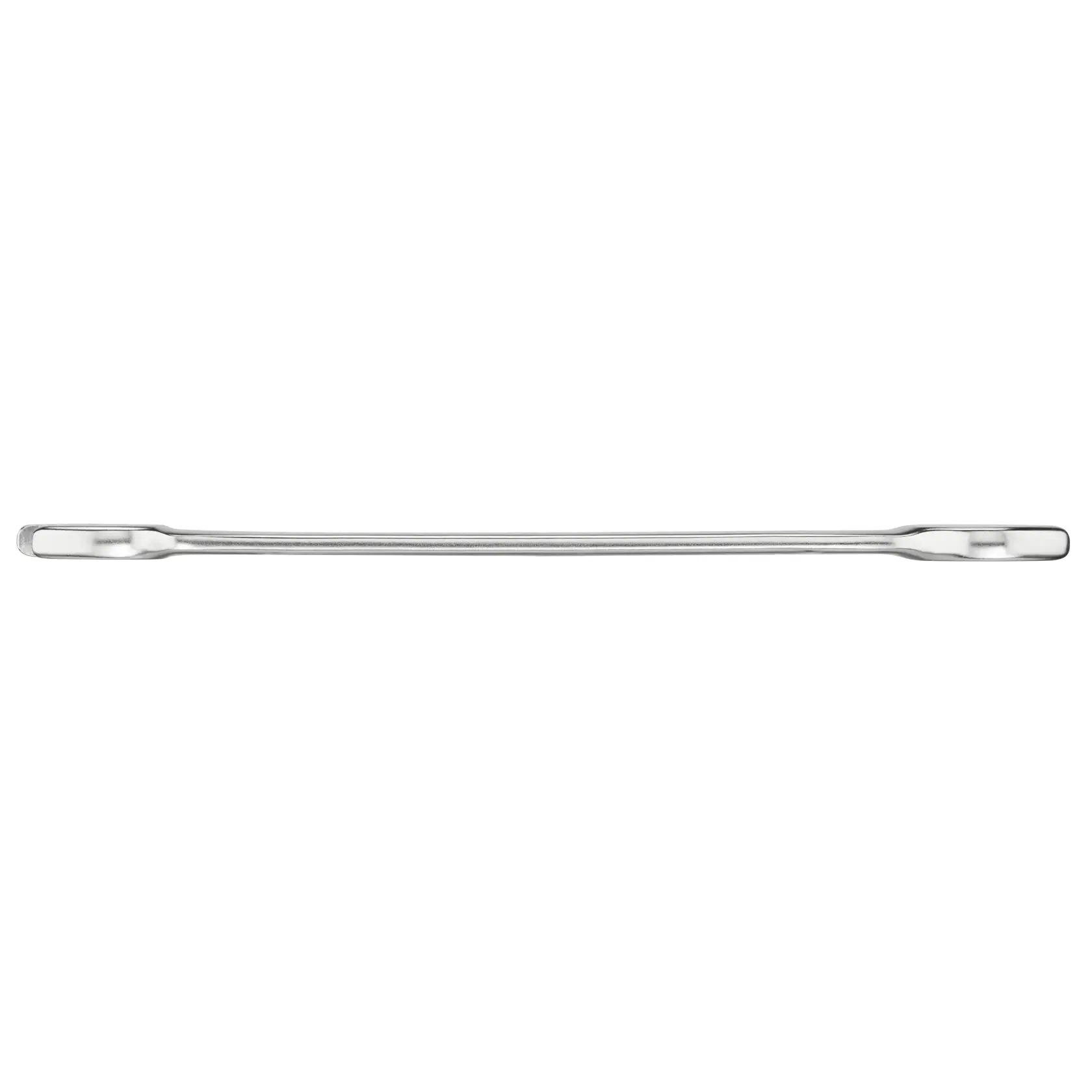 Chiave a tubo doppia STANLEY FMMT13068-0, metallo argento, vista laterale, sfondo bianco.
