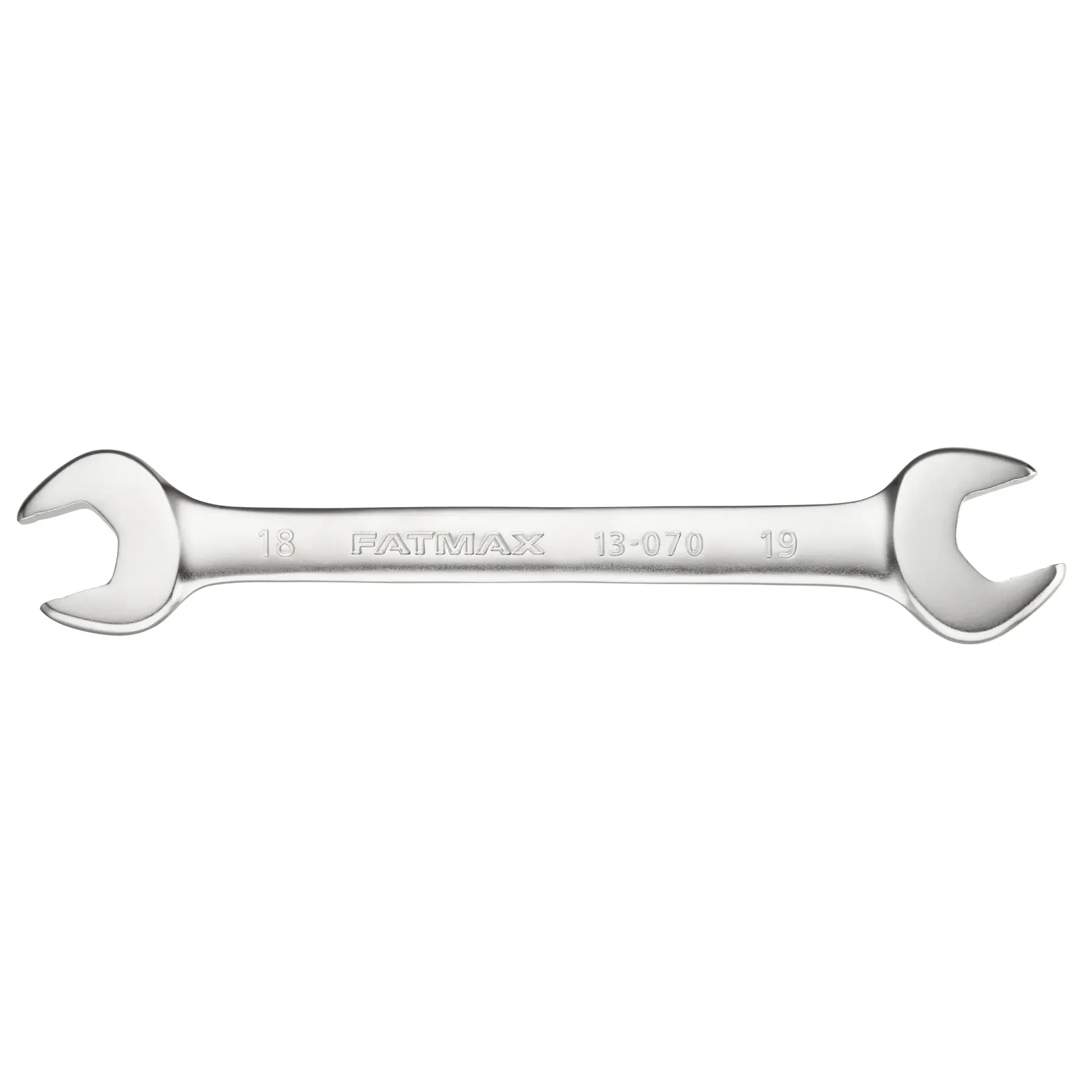 STANLEY FMMT13070-0 leva piatta doppia, acciaio argentato, vista dall'alto, utensile manuale.