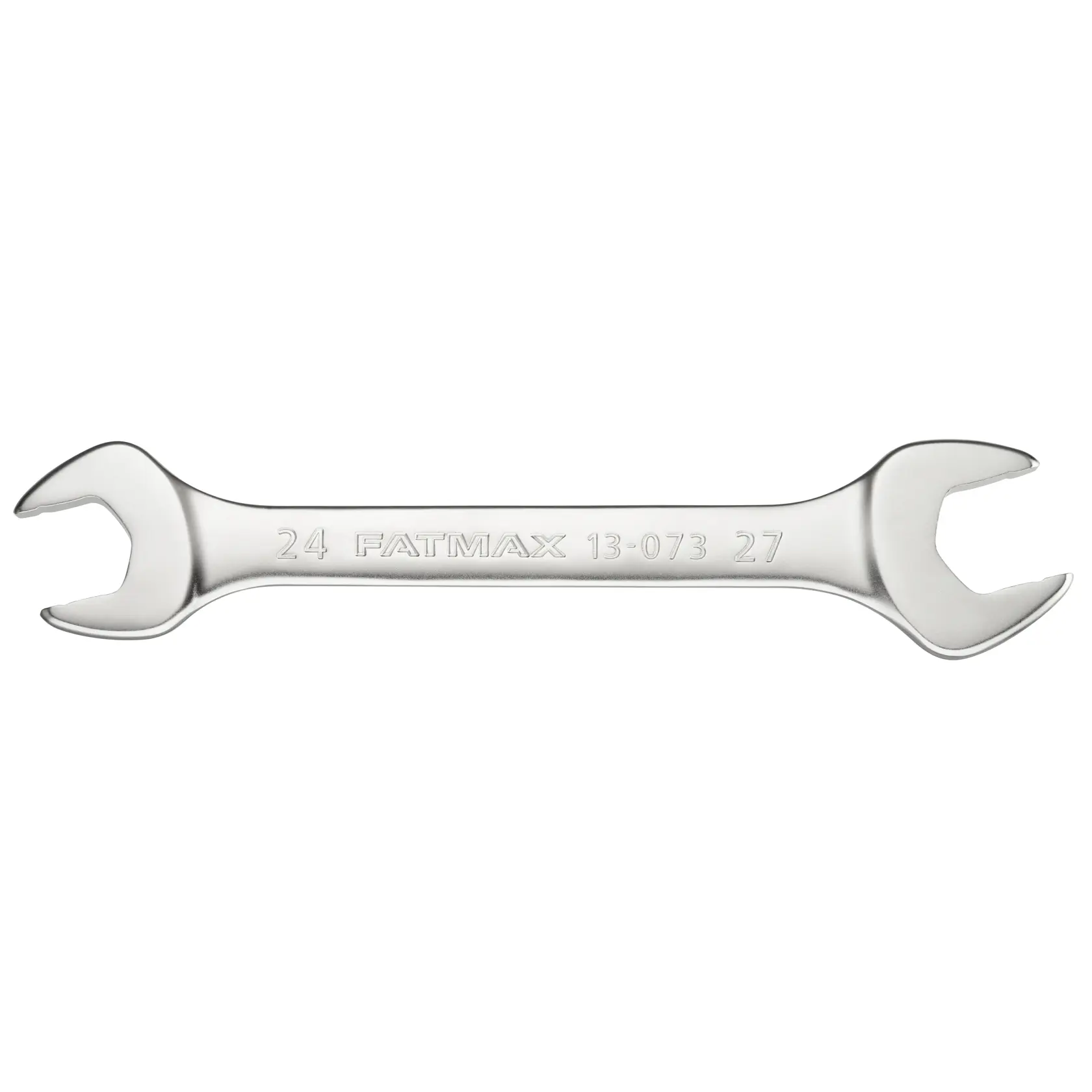 Foto della chiave fissa STANLEY FMMT13073-0 argento, vista frontale piatta su sfondo bianco.