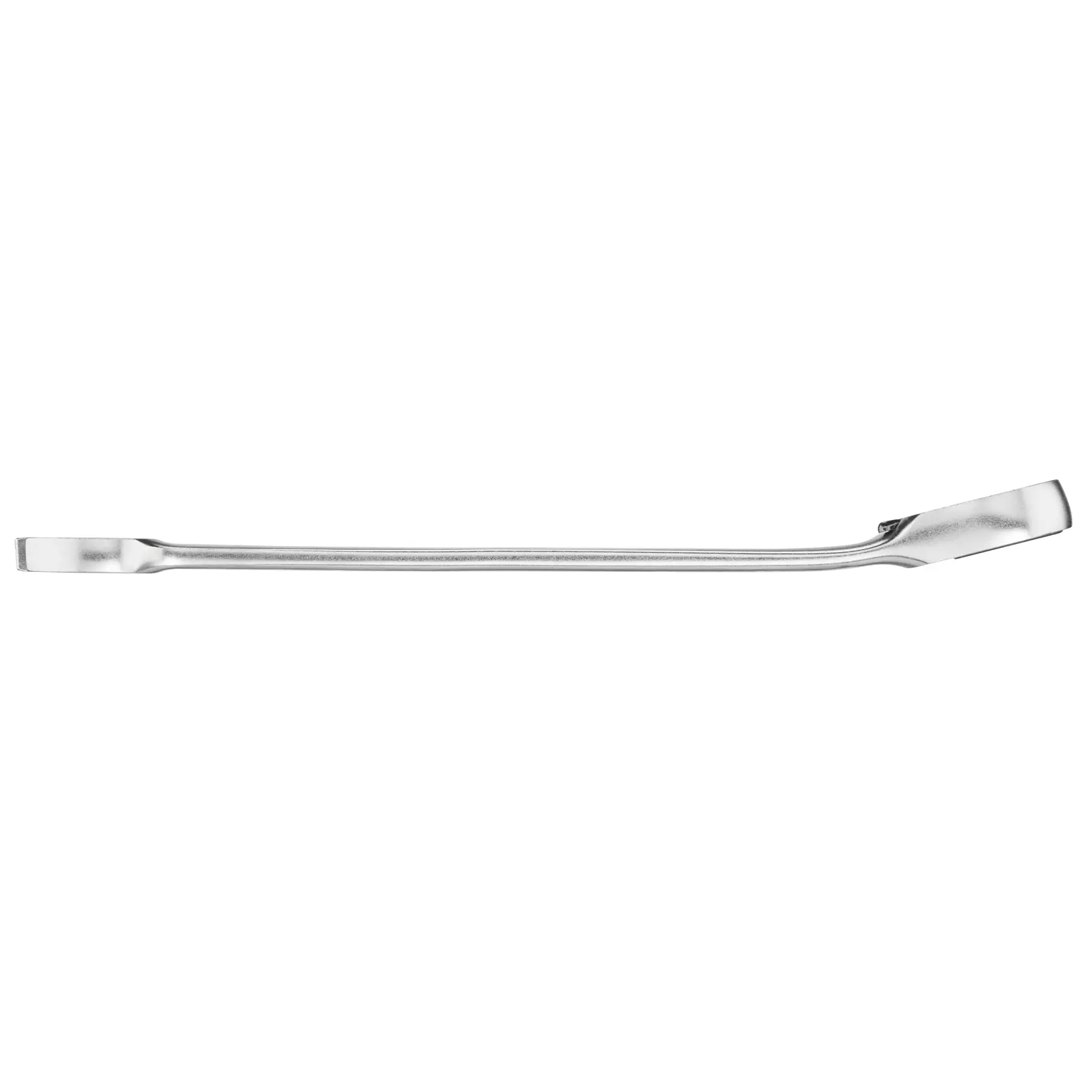 STANLEY FMMT13084-0 barra leva cromata, vista laterale, su sfondo bianco.