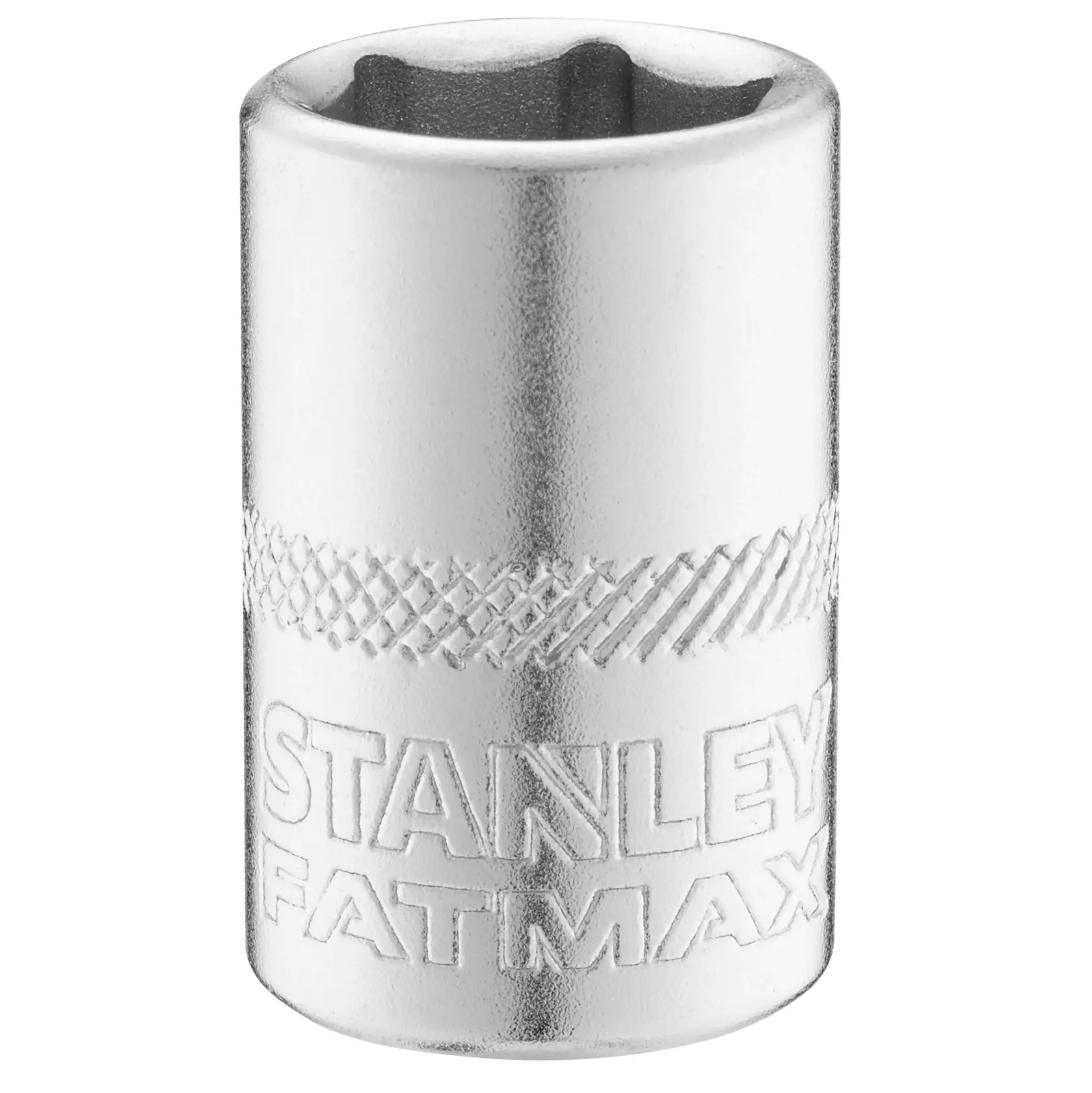 STANLEY FMMT17196-0 douille argentée FATMAX, photographie du produit sur fond blanc