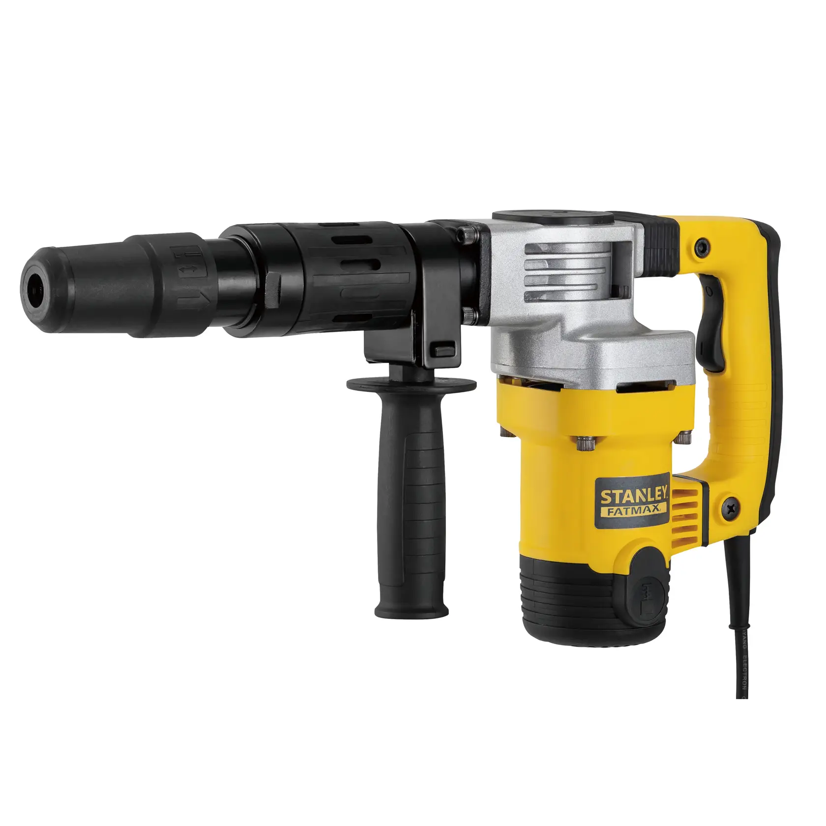 Martello tassellatore STANLEY SFMEH220K, giallo e nero, vista laterale su sfondo bianco.