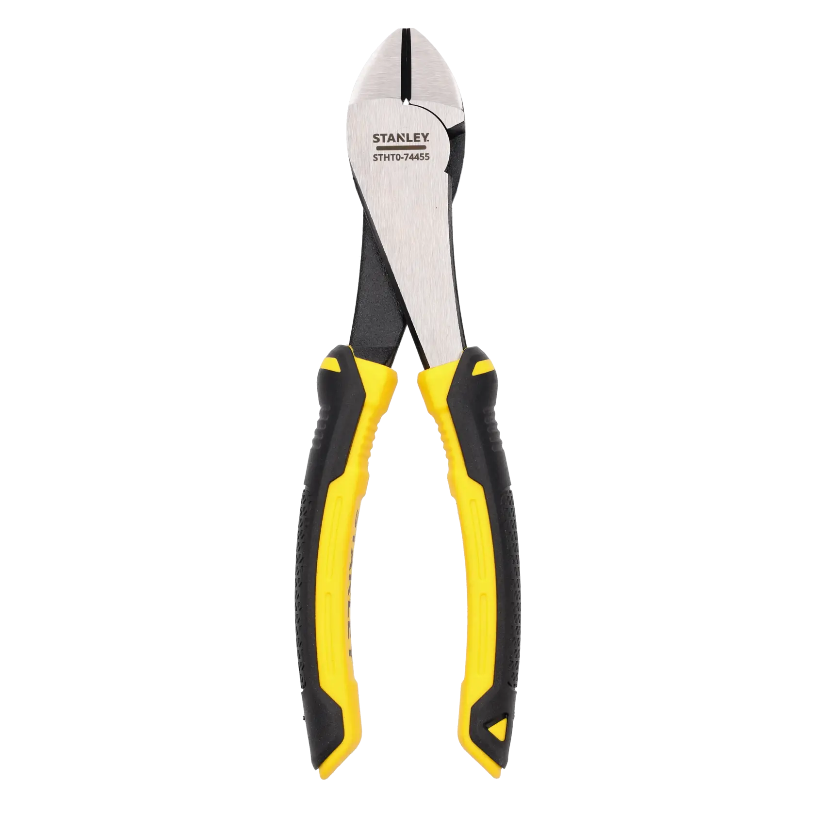 Pince coupante Stanley STHT0-74455 à poignées jaune et noire, outil pour couper des fils.