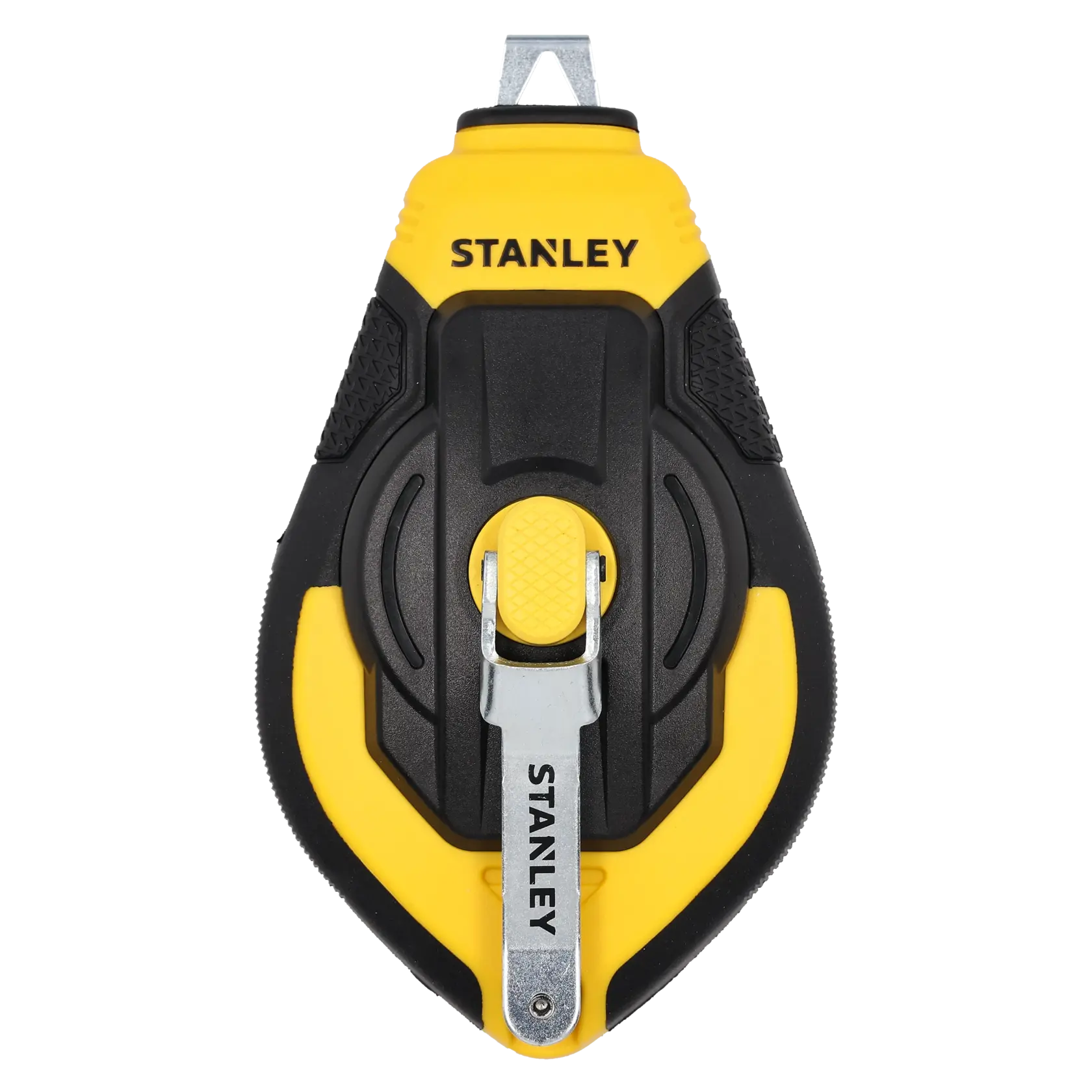 STANLEY STHT47311-0 tracciatore a corde, giallo e nero, vista frontale su sfondo bianco.