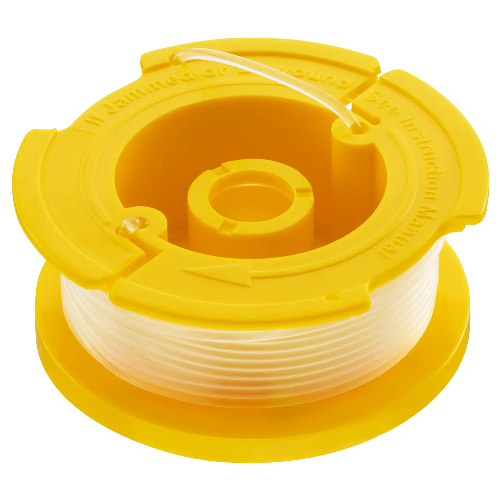 STANLEY STZST12169 bobine de rechange jaune pour fil de coupe-bordures, angle latéral, pour coupe-bordures.